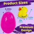 thumbnail image 2 of Huevos de Pascua prellenados Stargo con mini peluches, paquete de 36, 2 of 6