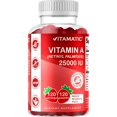 thumbnail image 1 of Gomitas de vitaminas Vitamatic, sin azúcar, vitamina A, 25000 UI, 1 of 6