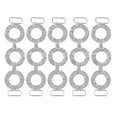 thumbnail image 4 of Conectores De Bikini Con Diamantes De Imitación, Conectores De Bikini Con Diamantes De Imitación De Metal, 5 Piezas De Diamantes De Imitación De Cristal Brillante Para Zapatos, 4 of 7