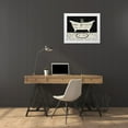 thumbnail image 3 of Pela Studio 14x12 White Modern Wood Framed Museum Art Print Titled - French Lace I, 3 of 4