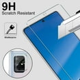 thumbnail image 3 of SINBEE Galaxy A71 Screen Protector +Camera Lens Protector, (3+3 Pack) HD Tempered Glass Film Compatible for Samsung 4G/5G/5G UW,9H Hardness, Bubble Free, Scratch Resistant, Easy Installation, 3 of 7