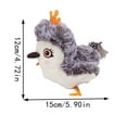 Flapping Bird Cat Toy Activated Toy With Lifelike Bird 3 Speed USB