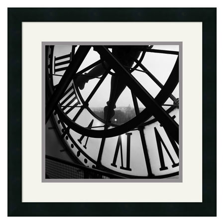 Orsay Clock Framed Wall Art by Tom Artin - 18W x 18H in.