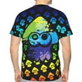 thumbnail image 2 of Splatoon Shirt 3d Printed T Shirt Crewneck Short Sleeve Top Tees For Mens, 2 of 8