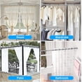 thumbnail image 4 of TITGIPE No Drill Telescopic Shower Curtain Rod 32-68" Adjustable Spring Tension Rod with Anti-Skid Design Rust-Resistant Stainless Steel for Bathroom, 4 of 8