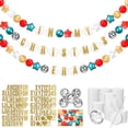 thumbnail image 1 of Kit de guirnaldas de pulsera de la amistad Simgoing Giant con letras, 1 of 7