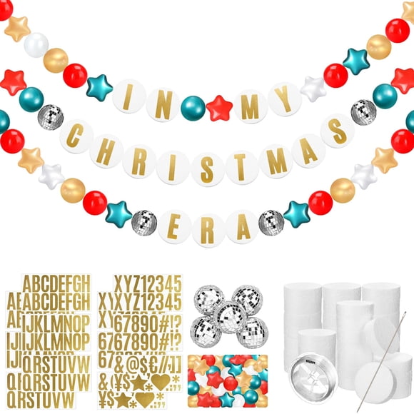 Kit de guirnaldas de pulsera de la amistad Simgoing Giant con letras