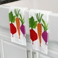 thumbnail image 5 of T-fal Pigment Print Dual Woven Kitchen Towels, Two Pack, Veggies, 5 of 6