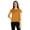 Orange, variant on Inkmeso Solid Short Sleeve Basic T-Shirt For Womens Patch Pocket Casual Summer Basic Top