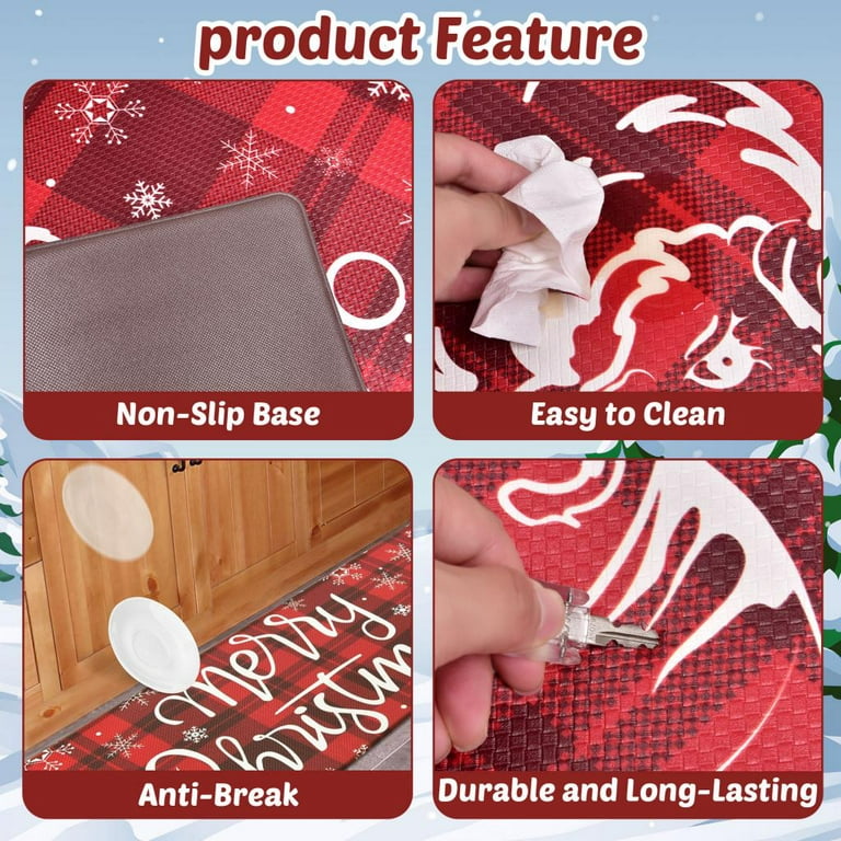 Contact Brand Soft Memory Foam Non-Slip Anti-Fatigue Kitchen Mat