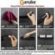 thumbnail image 3 of Bathroom Shower Shelf Self Adhesive Glue Bathroom Accessories Storage Tidy Rustproof Toilet Shower Caddy Rectangle Black, 3 of 4