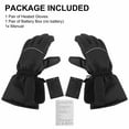 thumbnail image 3 of Motocicleta Guantes térmicos eléctricos Pan táctil Invierno Cálido Baoblaze Mujeres calentadas guantes., 3 of 8