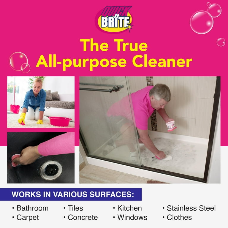 Quick N Brite All Purpose Cleaning Paste, True All Purpose Cleaner