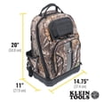 thumbnail image 4 of Mochila para herramientas Klein Tools 62800BPCAMO Tradesman Pro con 40 bolsillos, 4 of 9