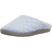 Dearfoams Womens Leslie Quilted Terry Clog Slipper