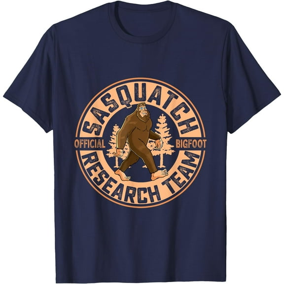 Sasquatch Official Bigfoot Research Team Unisex T-Shirt for Men Women Kids Toddler