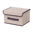 thumbnail image 2 of Cajas De Almacenamiento Plegables De Lino De Alta Calidad 2pcs Zefei Wu 9024735056119, 2 of 5