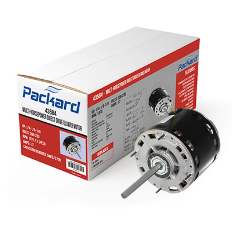 Trane Blower Motor MOT9053 MOT09053 Replacement By Packard 45460