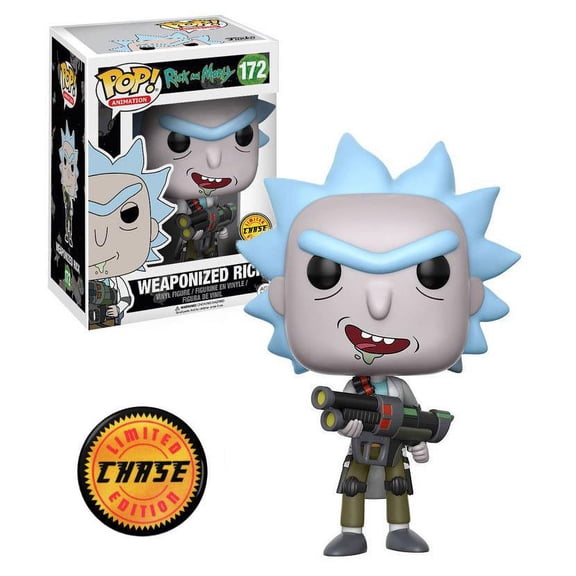 Funko POP! Animation Rick And Morty #172 Weaponized Rick - Limited Edition Chase