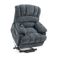 thumbnail image 5 of Spaco Electric Power Lift Recliner Chair, Power Lift Recliner with 8-Point Vibration Massage and Lumbar Heating, Position Up to 350 LBS, Side Pockets, Gray, 5 of 10