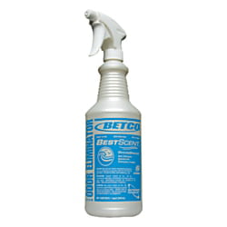 Betco® Best Scent Ocean Breeze Spray Bottles, 32 Oz., Pearlized, Case Of