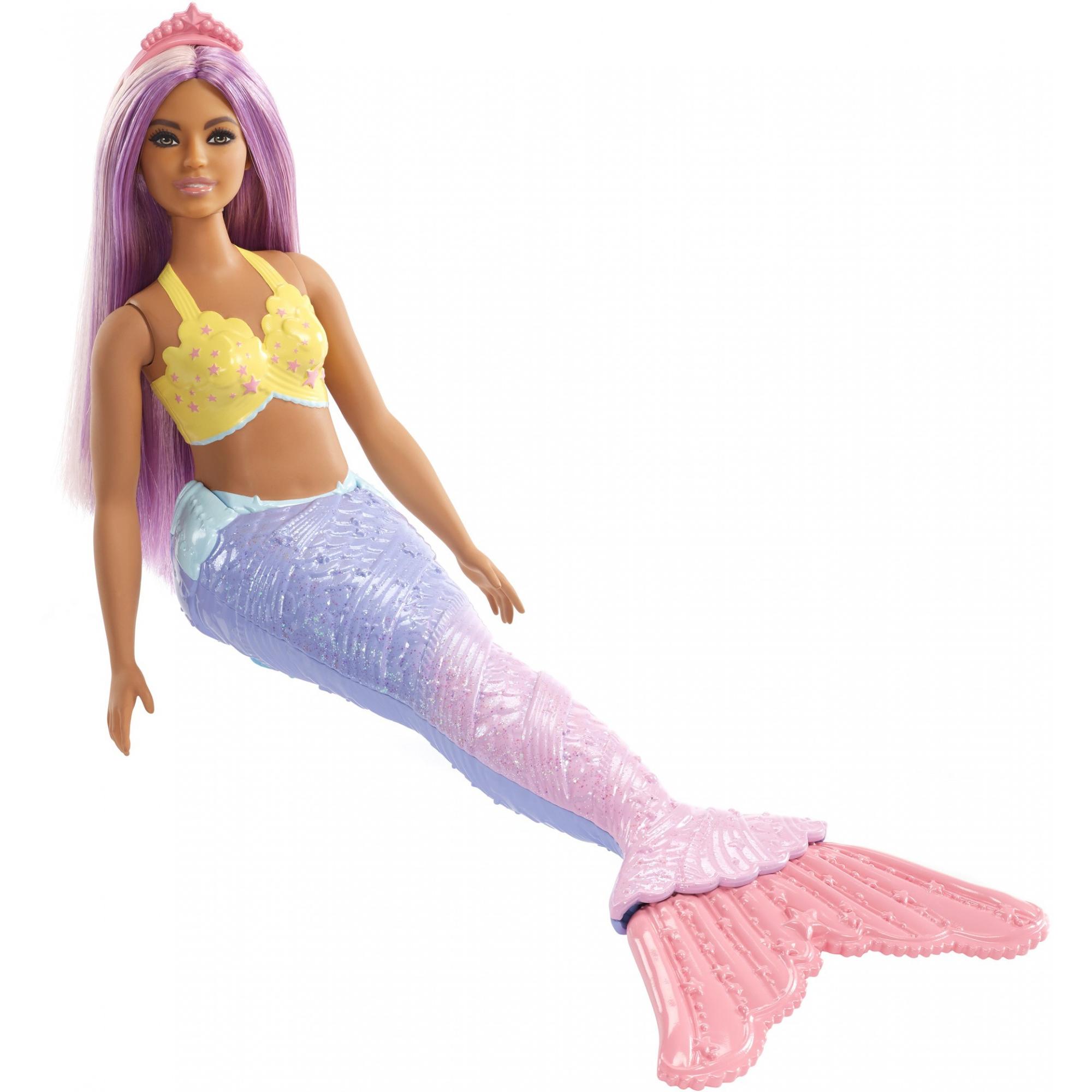 Barbie Dreamtopia Mermaid Doll with Long Purple Streaked Hair - image 2 of 8