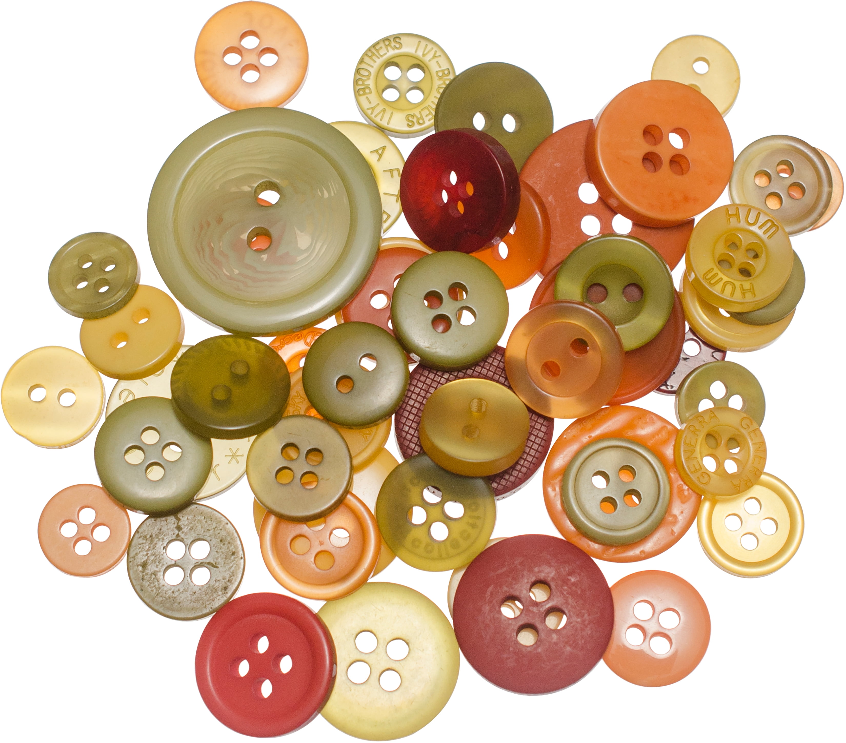 Buttons Galore Button Mason JarsHarvest