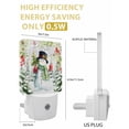 thumbnail image 3 of Christmas Night Lights Auto Sensor Snowman Cardinal Bird Plug-in LED Nightlights Dusk to Dawn for Living Room, Bedroom, Bathroom, Hallway, Wall Decor, Snowy Pine Tree Branch Berry Night Light, 3 of 9