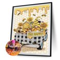 thumbnail image 1 of Cuadros Decorativos Kit de pintura de diamante con forma especial parcial de bricolaje 5D Bee Gnome (HB242) Ehuebsd embutido en tela, 1 of 1