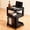 Black, variant on Side Table with Wheels, End Table Living Room Plastic Mobile Sofa Side Table Small Night Stand Bedroom