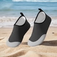thumbnail image 2 of Gyexs Kids Girls Boys Water Shoes Size 5.5-6 Quick Drying Outdoor Toddlers Socks for Beach Swimming Pool Surfing W05 Black, 2 of 9