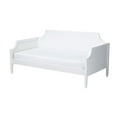 thumbnail image 2 of Baxton Studio Mariana Classic and Traditional White Finished Wood Full Size Daybed, 2 of 7
