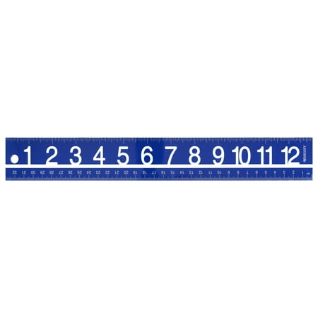 Westcott 12" Large Number Acrylic Ruler, 1 Piece