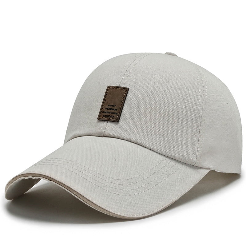Men Baseball Cap Cotton Canvas Cap Sun 