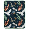 thumbnail image 1 of Harry Potter Jeté en Molleton Toucher Soie pour Enfants, 100 % Polyester, 1 of 5