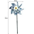 thumbnail image 5 of KMSS Reflective Pinwheels for Outdoor Garden 10Pcs Wind Spinners Pinwheel Bird Repellent Blinder Devices Deterrent Extra Sparkly Pinwheel with Stake, 5 of 7