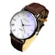 thumbnail image 1 of Reloj de cuarzo para hombre, relojes para hombre GENEVAS 110, reloj con cinturón para hombre, reloj de cuarzo romano Blu-ray de moda, 1 of 3