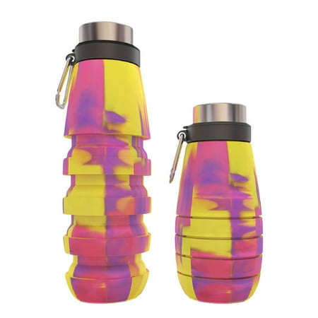 

Famure Folding Cup|Outdoor Water Cup Folding Retractable Portable Sports Bottle