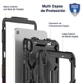 thumbnail image 4 of Funda TEKKU StrapB uso rudo para iPad Air 5 Air 4 Pro 11 Negra A2589 A2316 A2324 A2325 A2072, 4 of 10