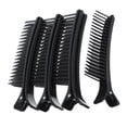 thumbnail image 1 of 4pcs Grip Clips Hair Sectioning Clips Hair Parting Comb Clips for Salon Hair Cutting Coloring, 1 of 9