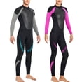 thumbnail image 4 of Naiovety Traje de buceo de manga larga impermeable a prueba de sol traje de buceo para nadar Deportes acuáticos hombre negro M Naiovety OD020697-02, 4 of 6
