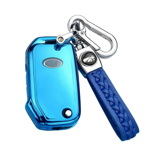 Full Protector Key Cover Case for Kia Forte NIRO Keyless Remote Keychain Holder Soft TPU Key Fob Shell