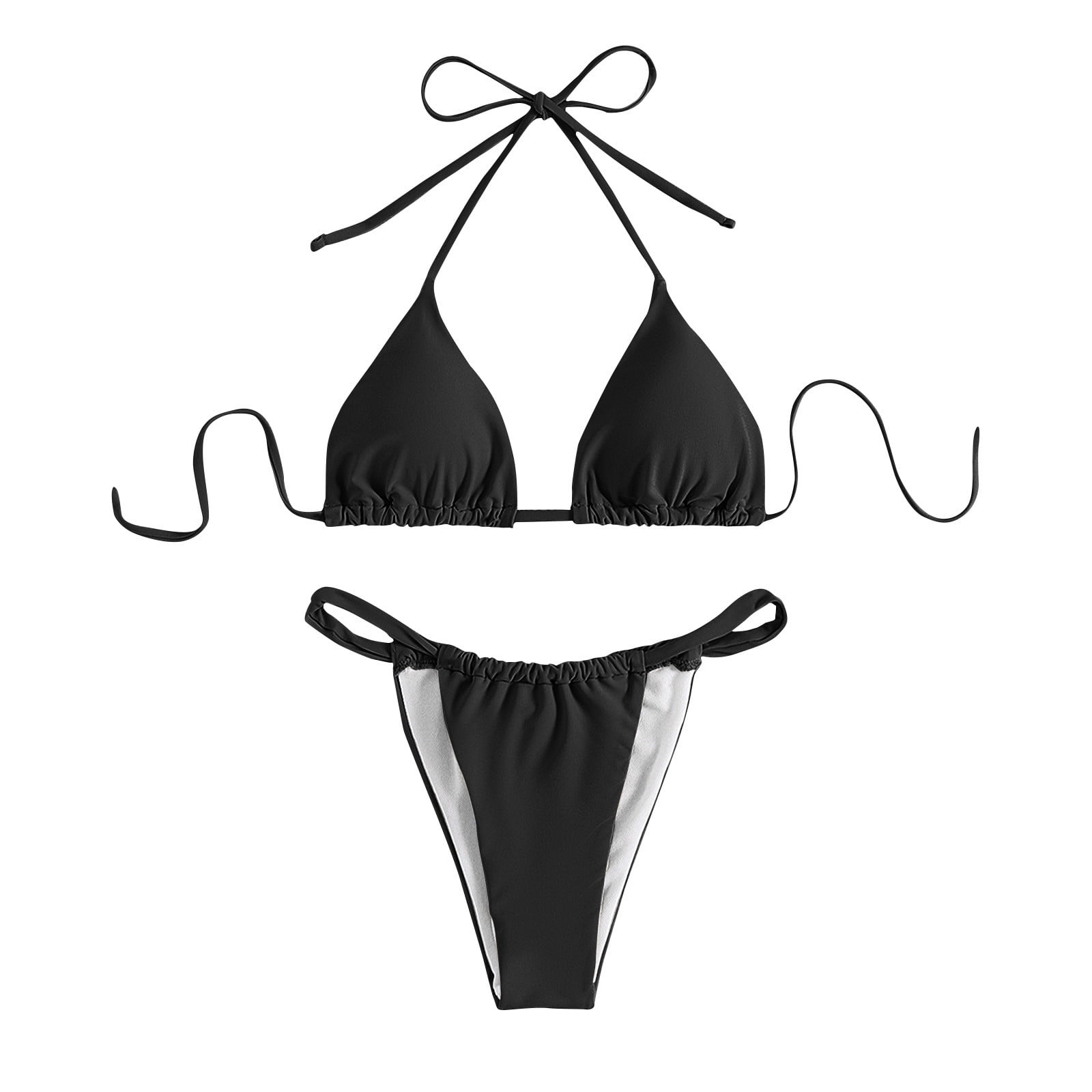  Sexy Stamping Bikini Serpentine Pattern Tight Durable Swimsuit  Women Bikini Vintage Plus Size Swimsuits for Women Black High Cut Bikini  Bottoms : Clothing, Shoes & Jewelry