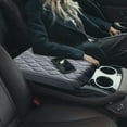 thumbnail image 3 of BotaniNest Armrest Pad Soft Cushion Non Slip Auto Center Console Cover Universal Fit For Vehicles, 3 of 5