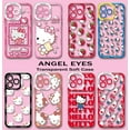 thumbnail image 4 of Funda de teléfono con dibujos animados de Hello Kitty, carcasa transparente divertida para iPhone 15, 14, 13, 12, 11, Mini Pro Max, X, XR, XSMax, 7, 8 Plus, SE20, 4 of 5