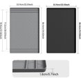 thumbnail image 4 of Tapete Escurridor de Trastes para Fregadero de Cocina, Alfombrilla Impermeable de Silicona, Protector para Gabinete y Mueble, Accesorios Prácticos para Cocina y Baño (Negro, 86×56cm), 4 of 4