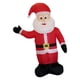 thumbnail image 4 of Adorno navideño inflable de Papá Noel de 4 pies, enchufe estadounidense de 110 V, bonito, resistente al desgarro, versátil, con luces incorporadas., 4 of 9