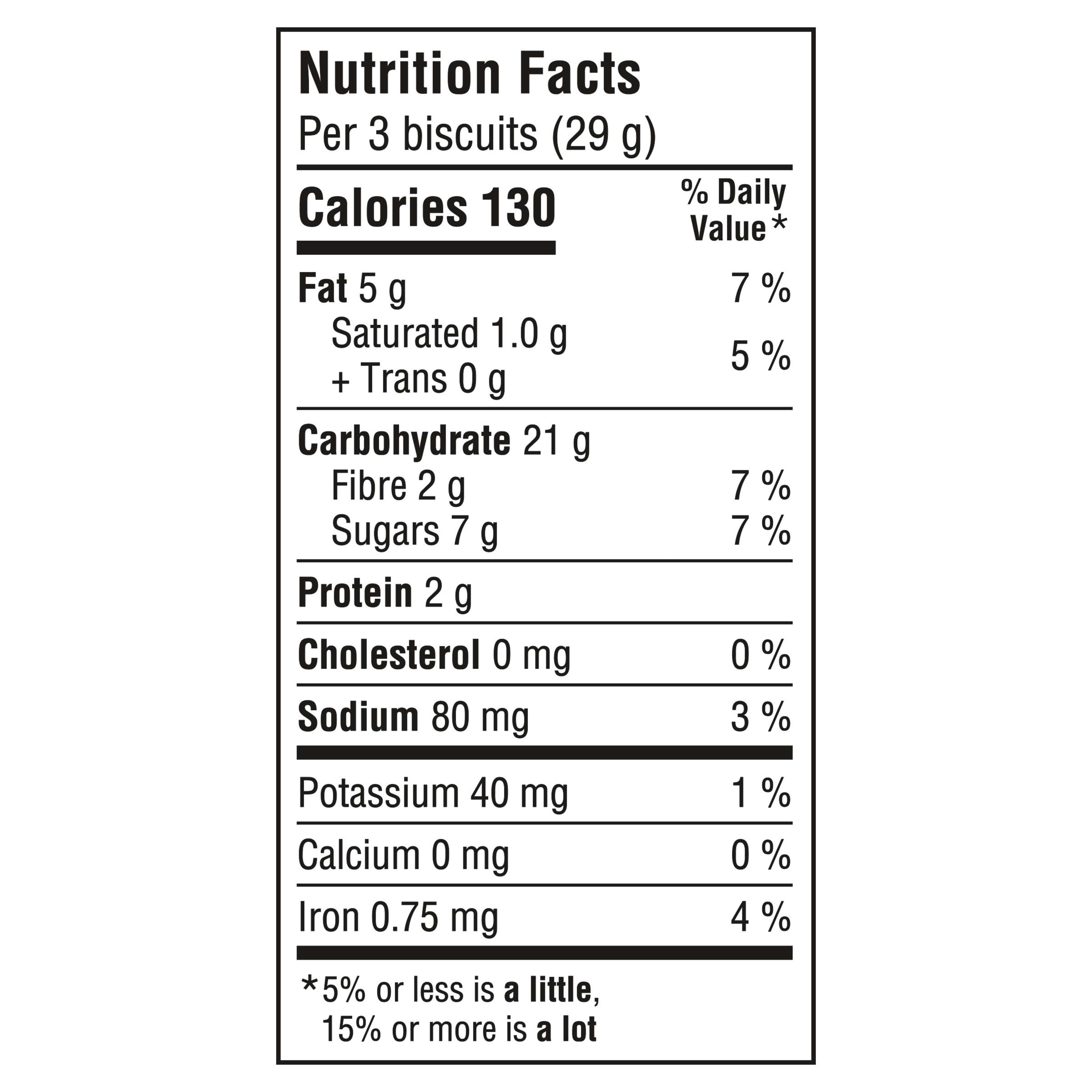 Biscuits Style de vie avoine, canneberges et agrumes de Peek Freans 290 g