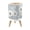 Color 4, variant on Small Trash Can with Lid Stone Spiral Staircase Gothic Arches Soft Natural Light 1.8 Gallon Dog Proof Trash Can Round Garbage Can Waste Bin Wastebasket for Bathroom Bedroom Living Room