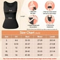 thumbnail image 7 of MANIFIQUE 2 Packs Women's Seamless Shapewear Tops with Built-in Padded Bra V-Neck Shaping Camisoles, 7 of 7